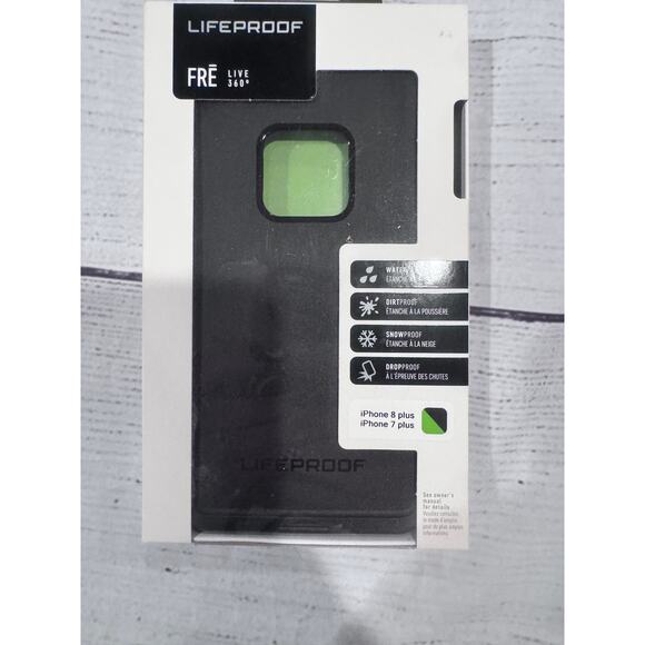 Lifeproof Fre and Belt Clip Holster for iPhone 8+/7+ - Picture 1 of 8